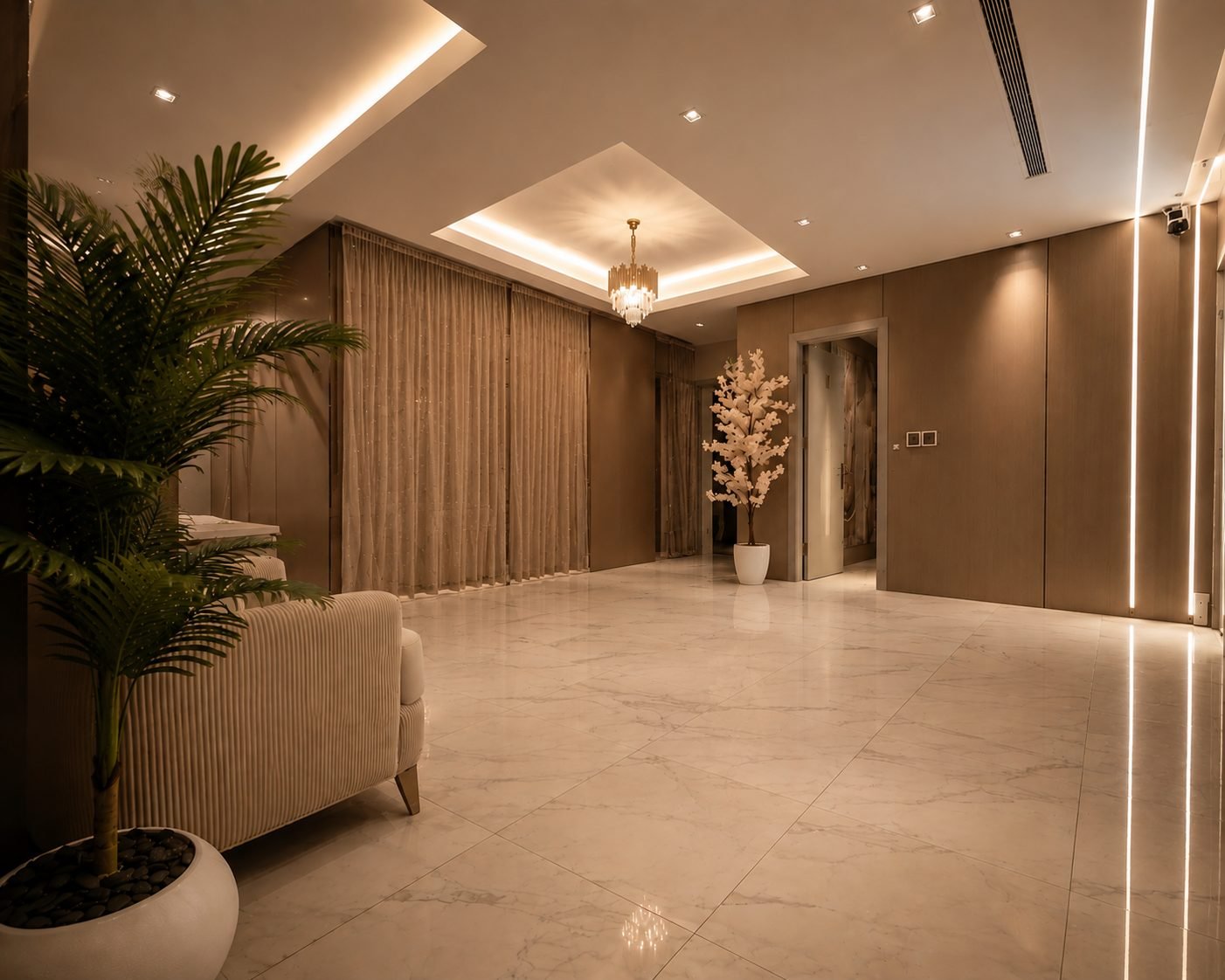 Spa lobby